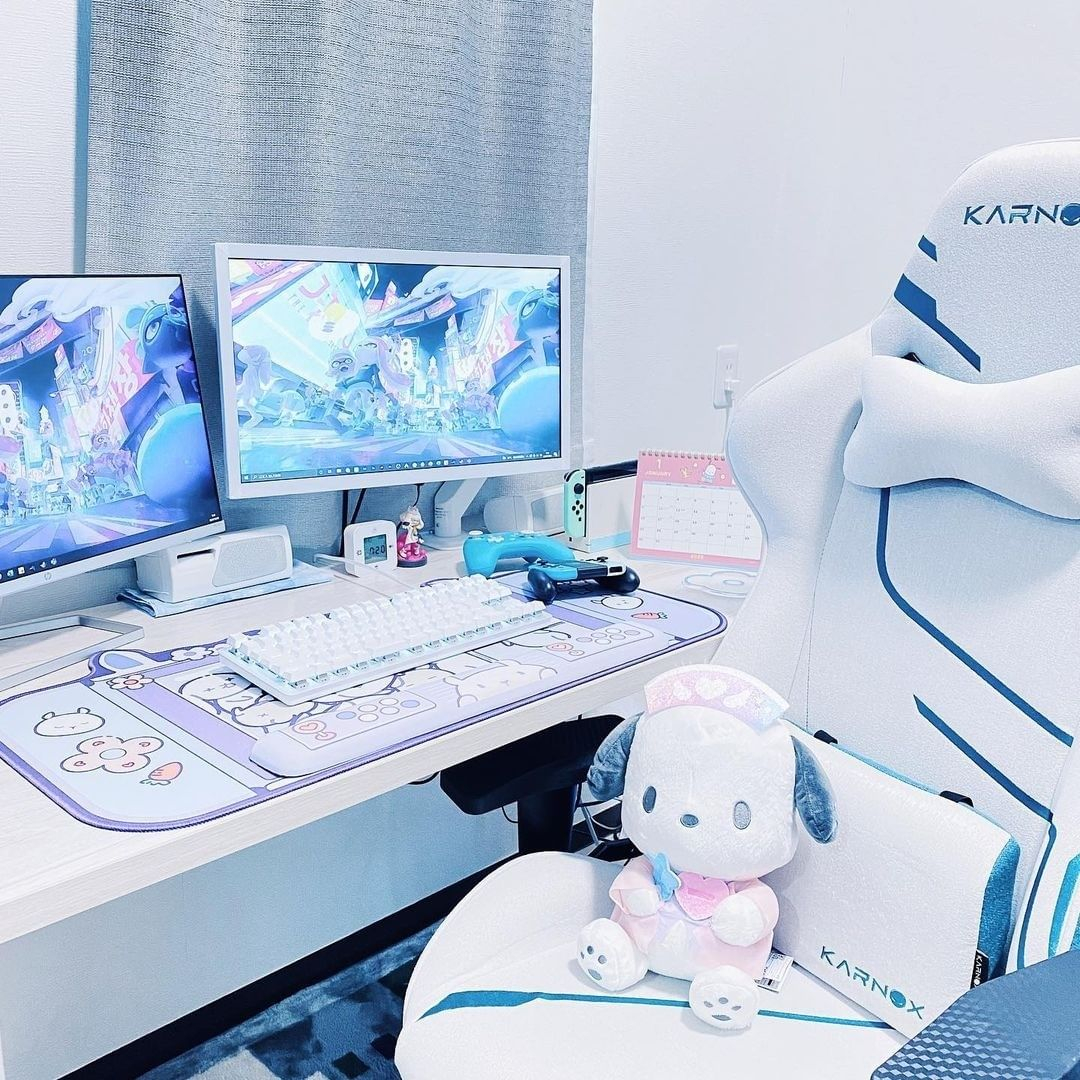 青色・水色のゲーム部屋の実例③